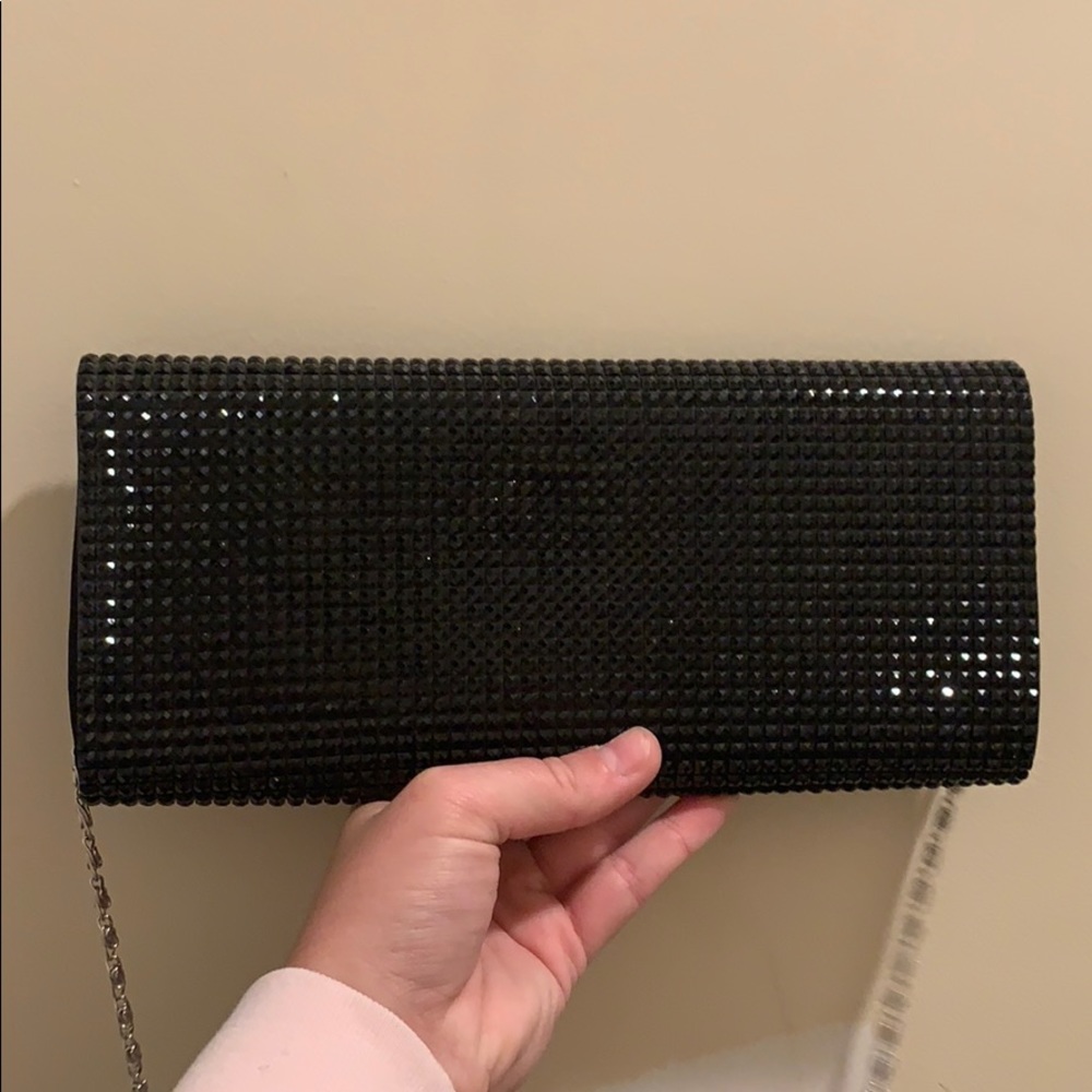 Black dress crossbody